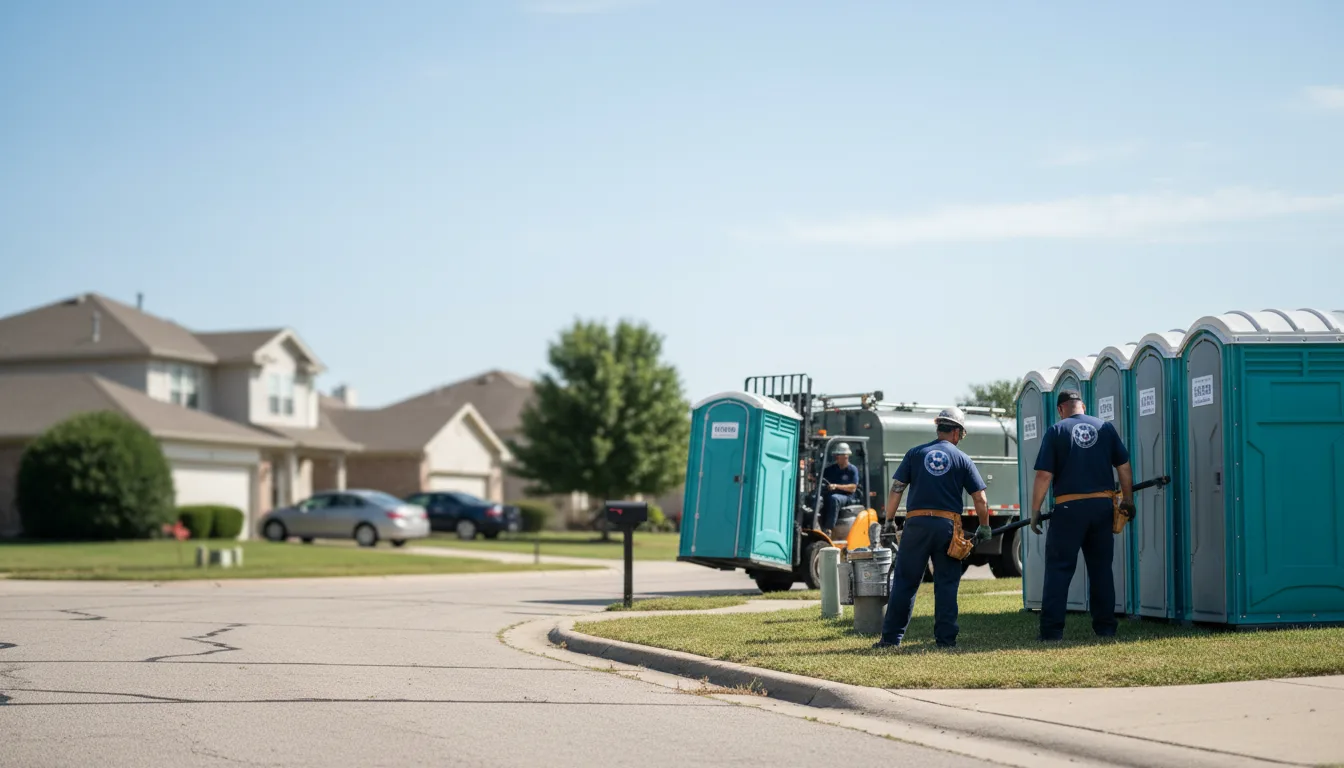 Porta Potty Rental in Blue Rock, OH near me